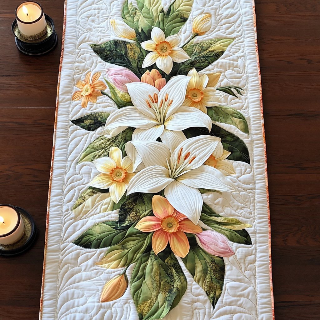 Petal Pathway Table Runner