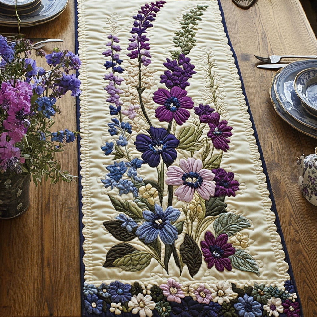 Petal Swirl Table Runner