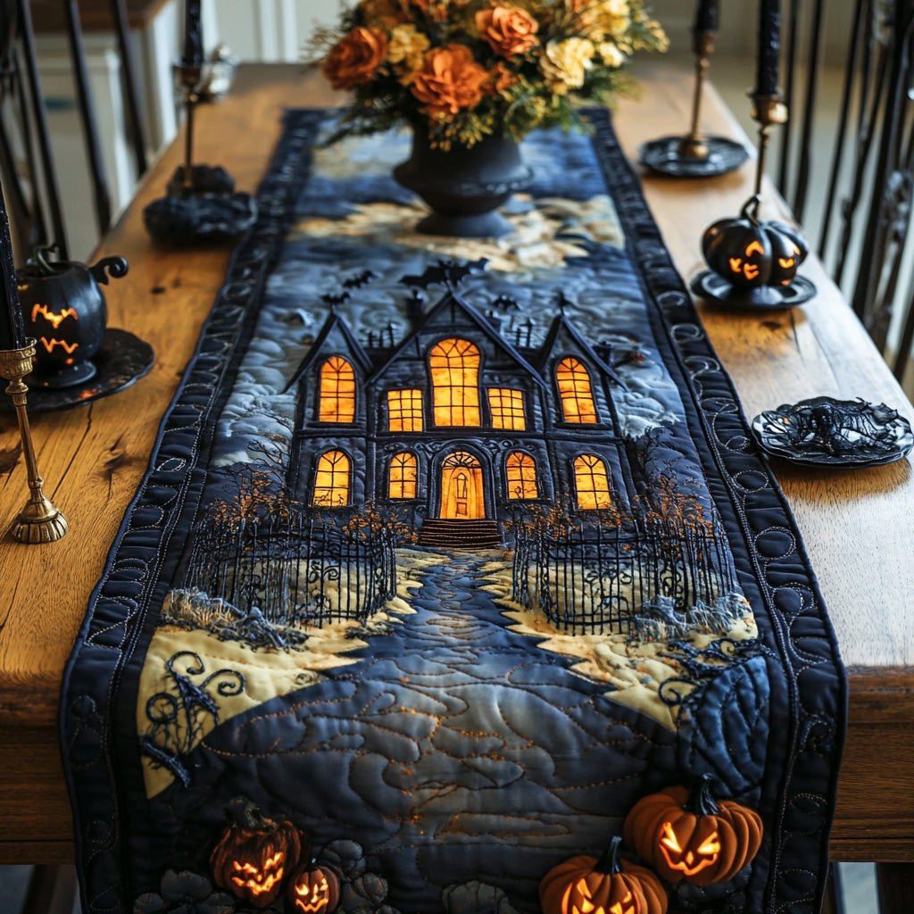 Phantom Cottage Table Runner