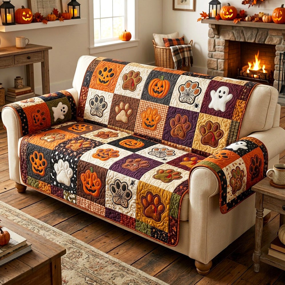 Phantom Paws Sofa Cover
