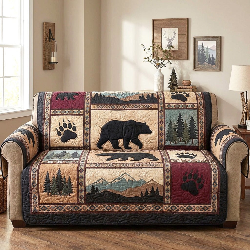 Pine Bear Sofa Cover