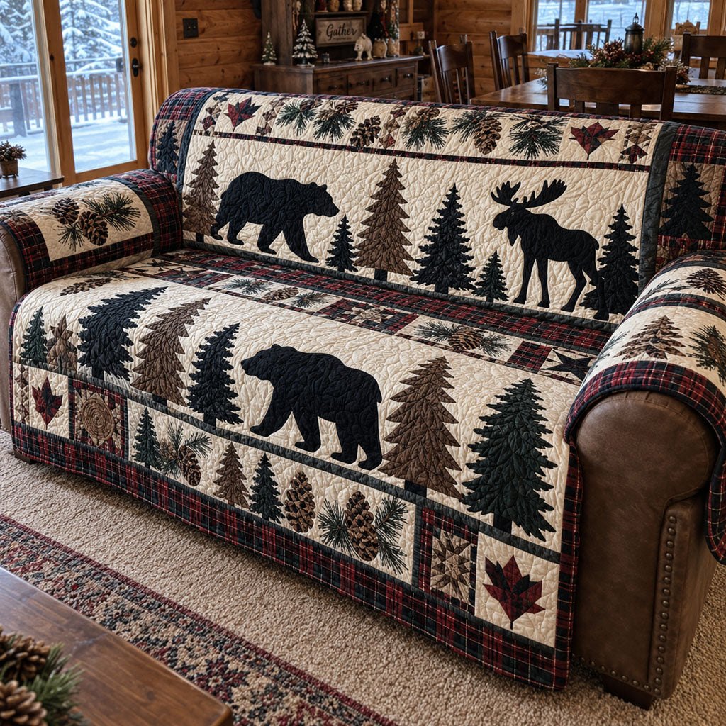Pine Forest Heritage Sofa Cover