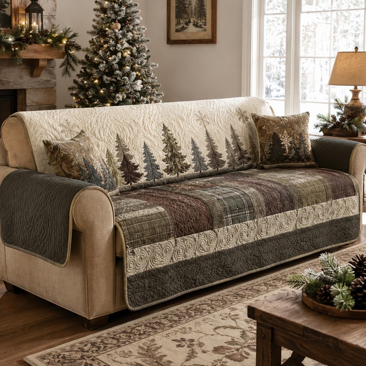 Pine Woodland Sofa Cover