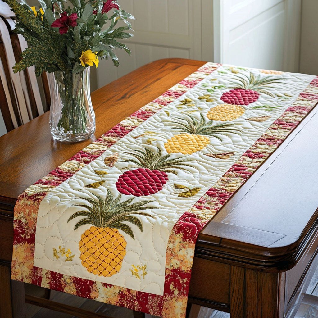 Pineapple Harmony Table Runner