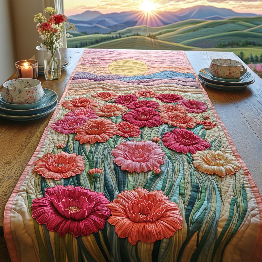 Pink Bliss Table Runner