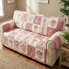 Pink Blossom Sofa Cover