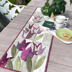 Pink Tulip Charm Table Runner