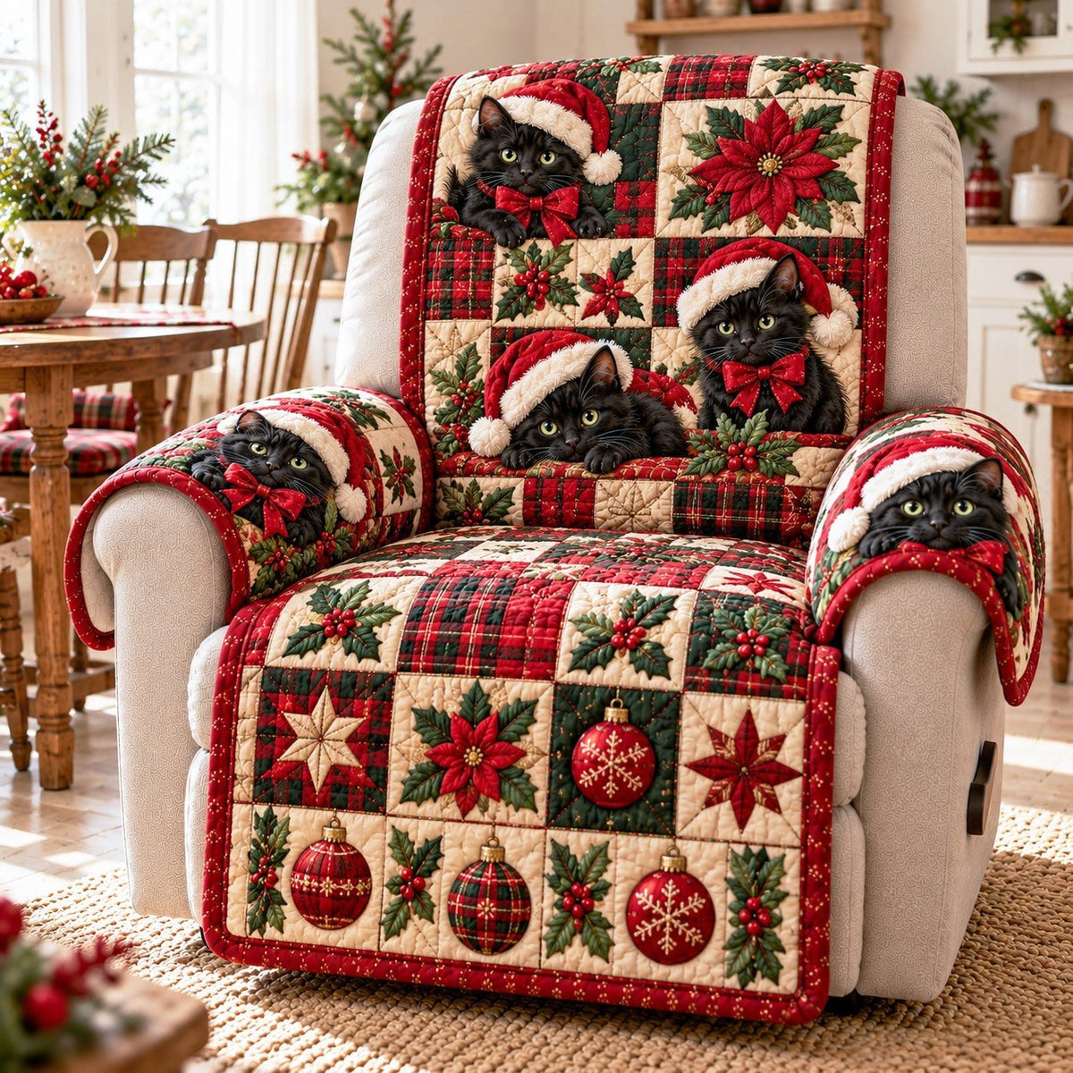 Plaid Sofa Cover