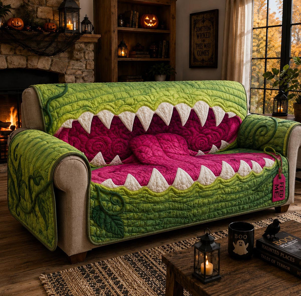 Plant Chomper Sofa Cover