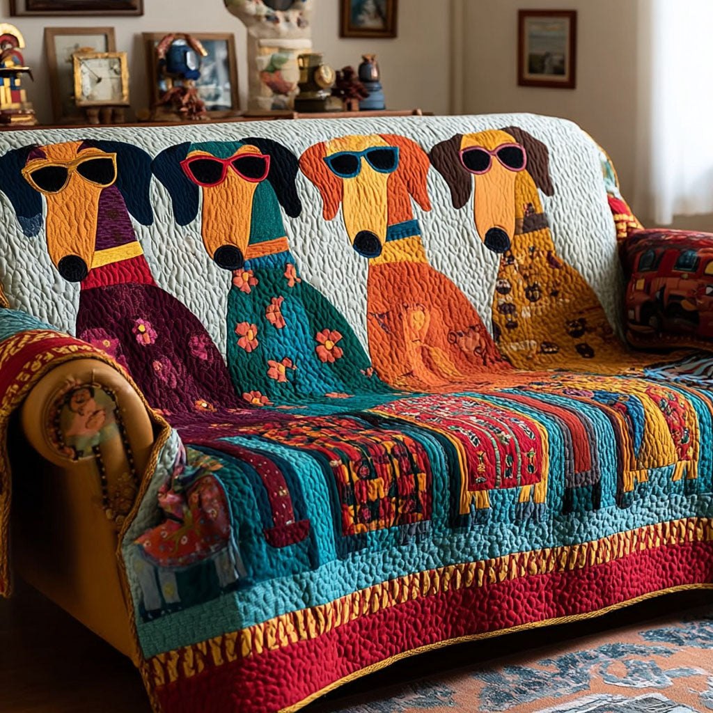 Playful Pups Sofa Cover