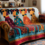 Playful Pups Sofa Cover