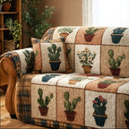 Potted Calm Sofa Cover