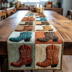 Prairie Boots Table Runner
