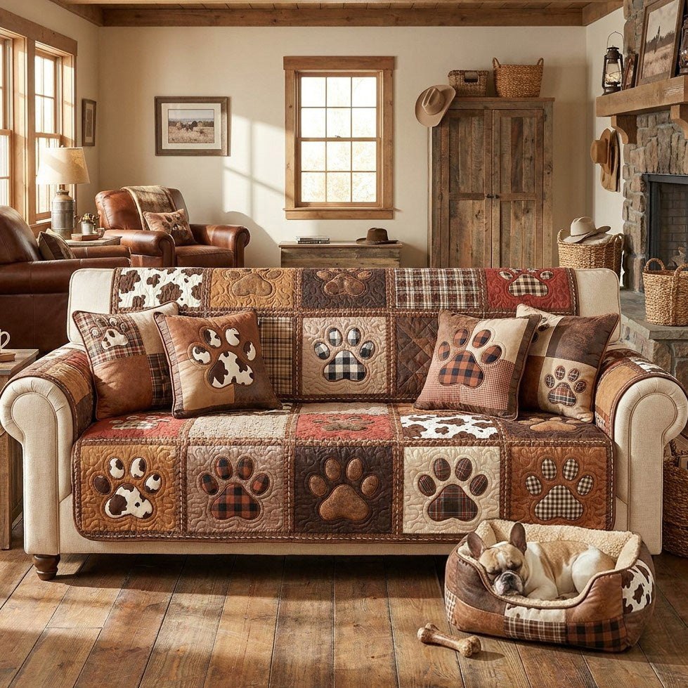 Prairie Paws Sofa Cover