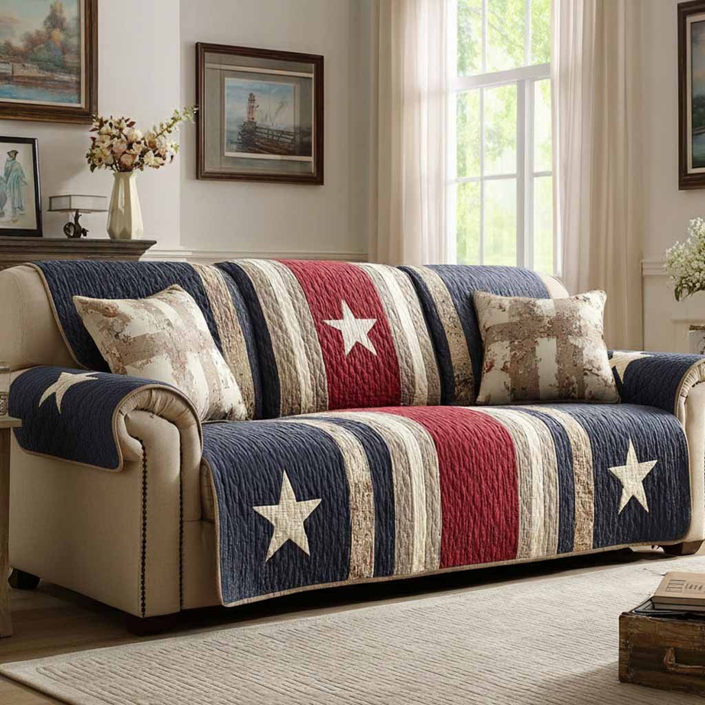 Prairie Stars Sofa Cover