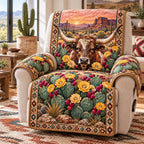 Prickly Bloom Sofa Cover