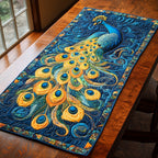 Proud Peacock Table Runner
