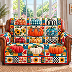 Pumpkin Country Harvest Sofa Cover