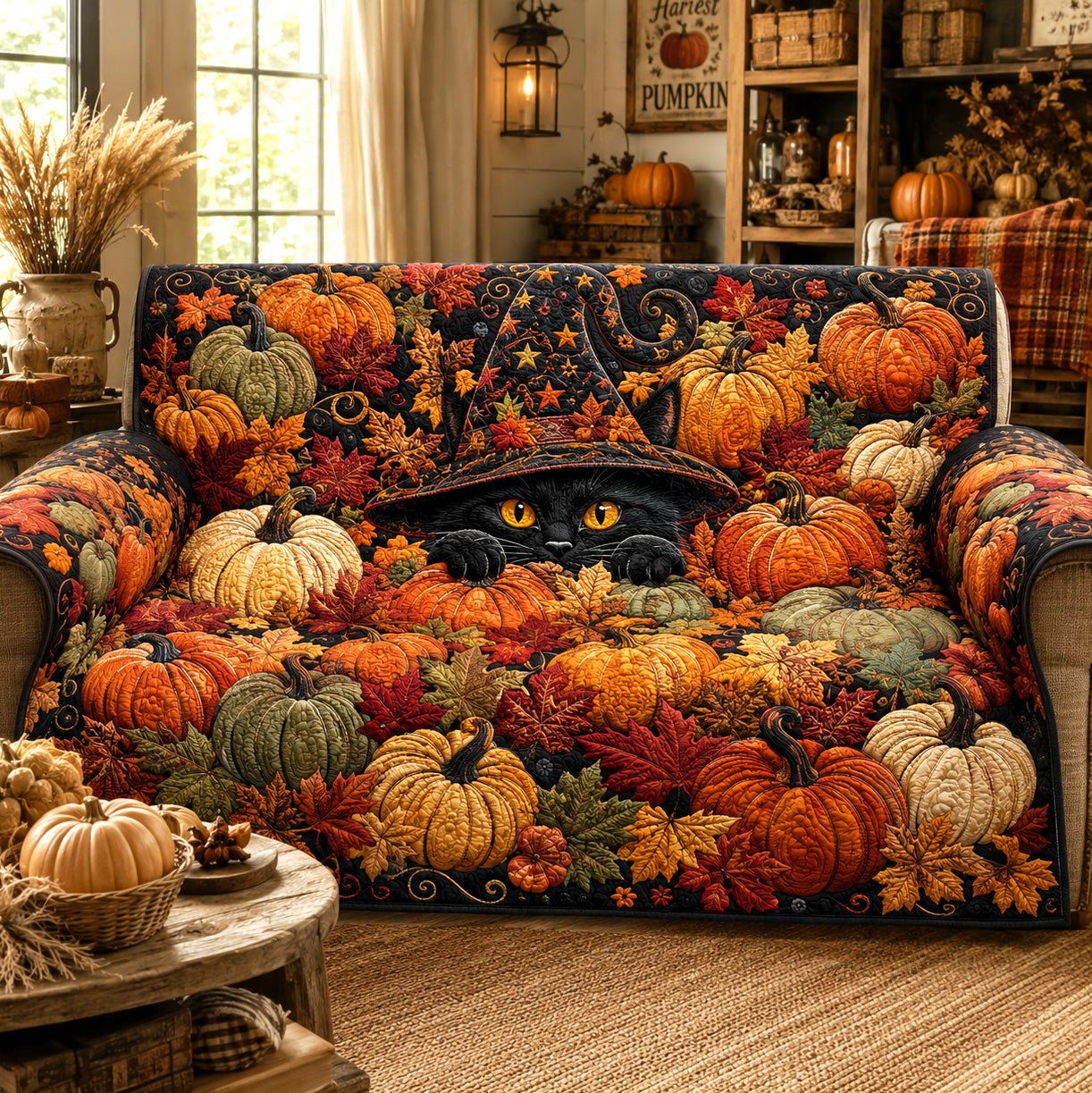 Pumpkin Hideaway Sofa Cover