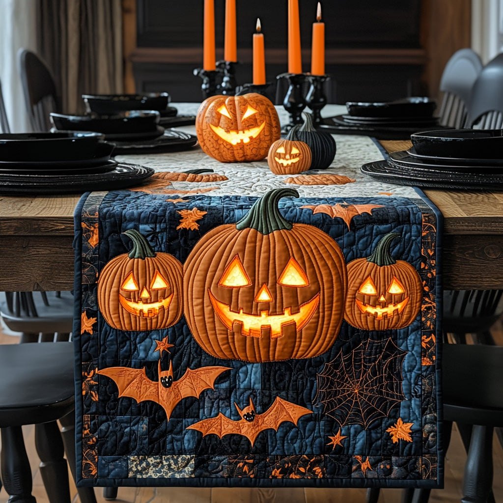 Pumpkin Mischief Table Runner
