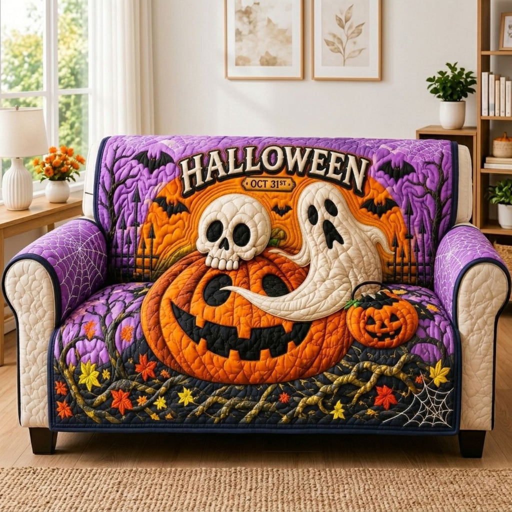 Pumpkin Moon Sofa Cover