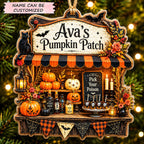 Pumpkin Patch Magic Christmas Ornament