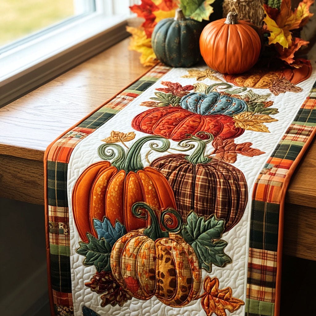 Pumpkin Petals V2 Place Table Runner