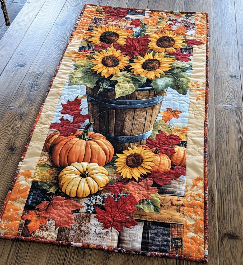 Pumpkin Spice Dreams Table Runner