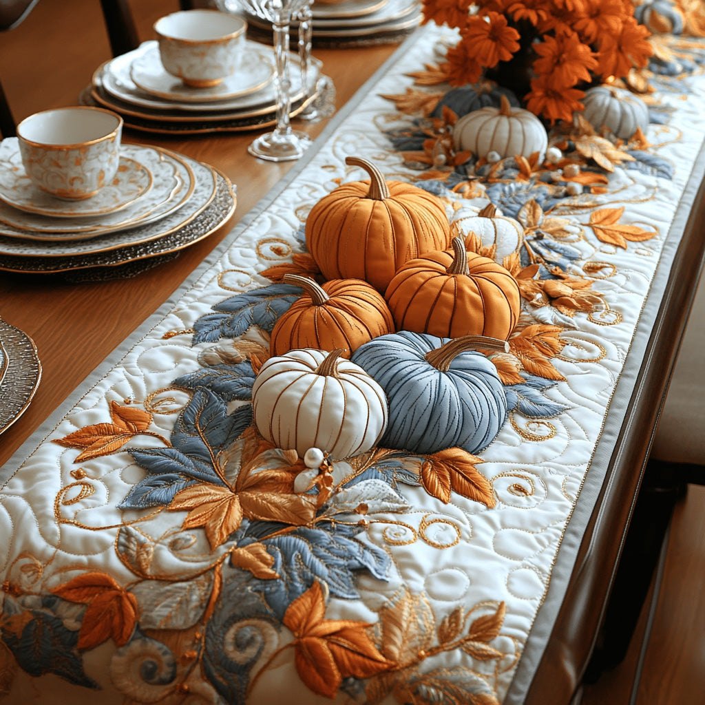 Pumpkin Wishes Table Runner