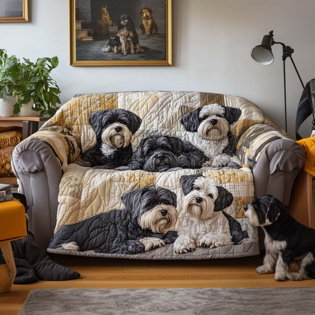 Puppy Whiskers Sofa Cover