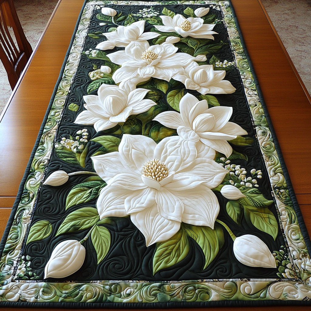 Pure Magnolia Charm Table Runner
