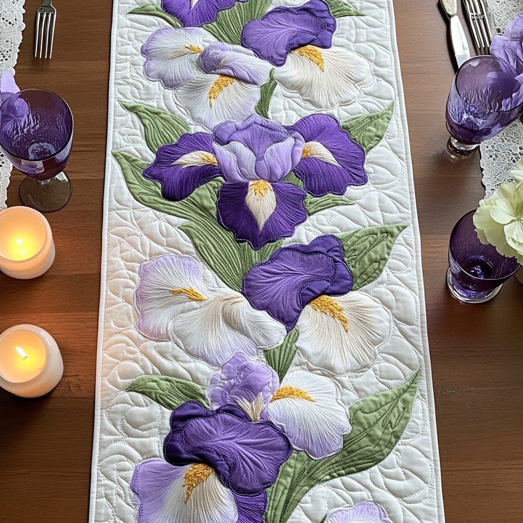 Purple Delight Table Runner