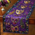 Purple Masks Table Runner