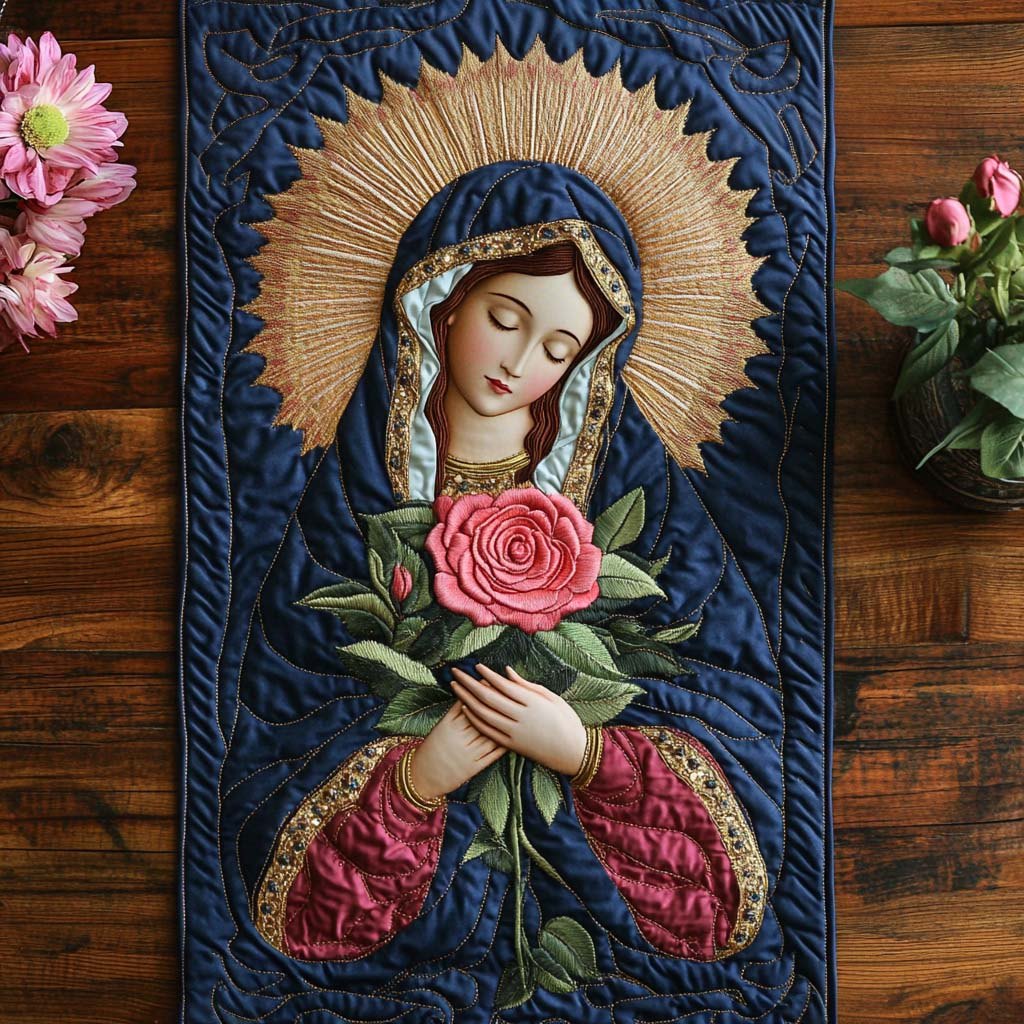 Queen of Angels Table Runner