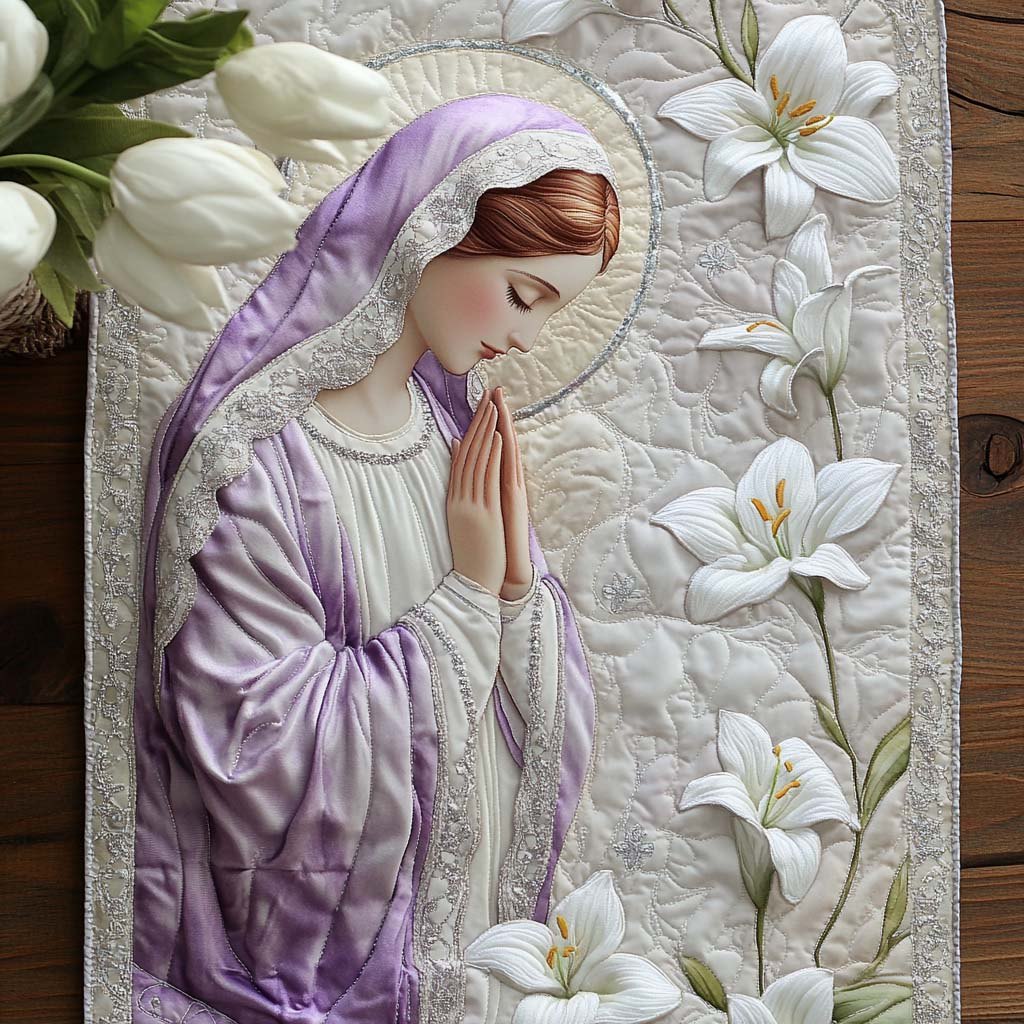 Queen of Heaven Table Runner