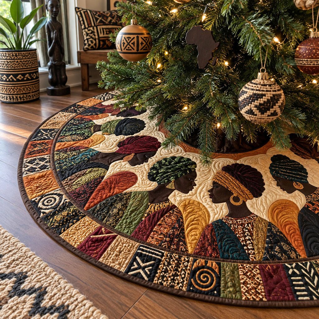 Queenly Roots Christmas Tree Skirt