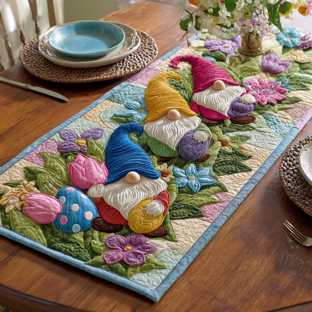 Quiet Easter Table Runner