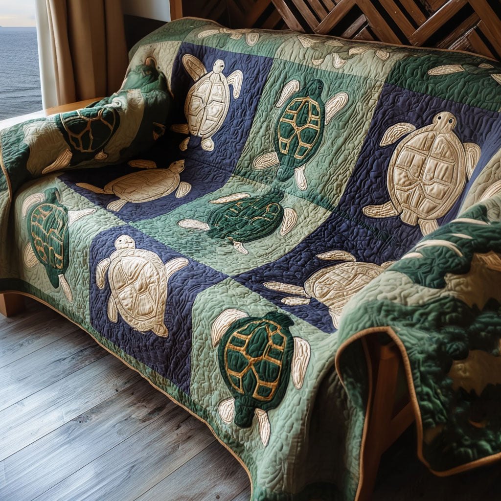 Quiet Lagoon Sofa Cover