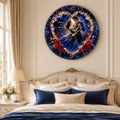 Custom names romantic clock — personalized with a custom name