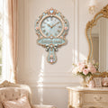 Princess hand mirror Custom Name Wall Clock — personalized with a custom name