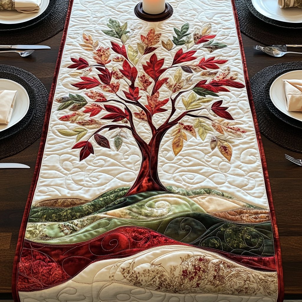 Radiant Branches Table Runner