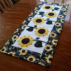 Radiant Sunflower Delight Table Runner
