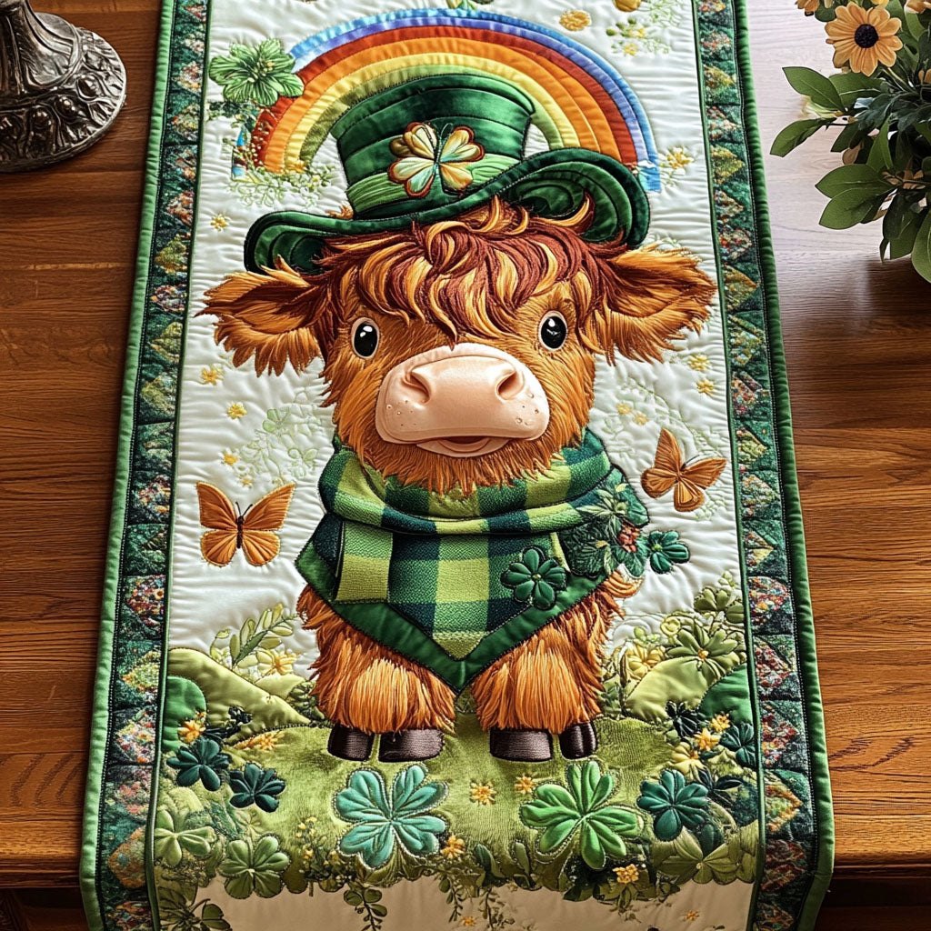 Rainbow Hooves Table Runner