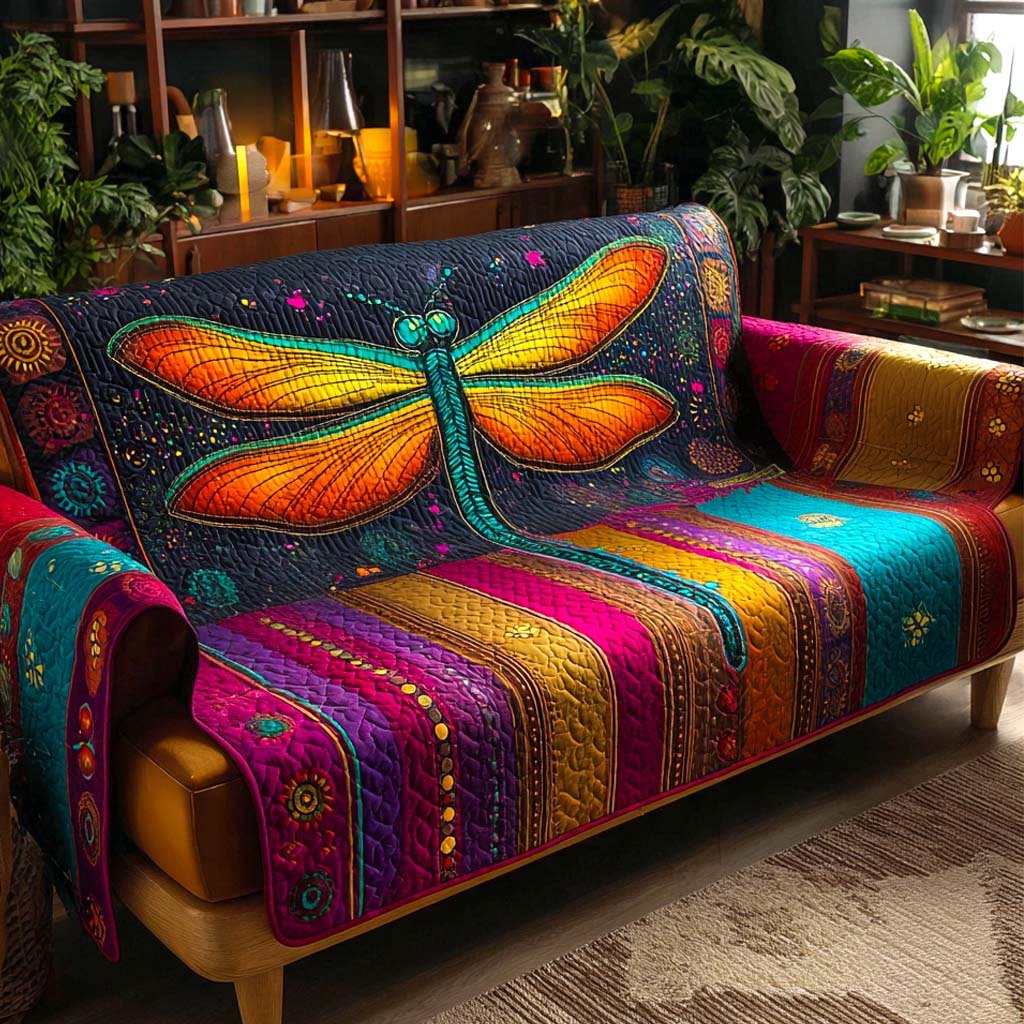 Rainbow Mirage Flight Sofa Cover