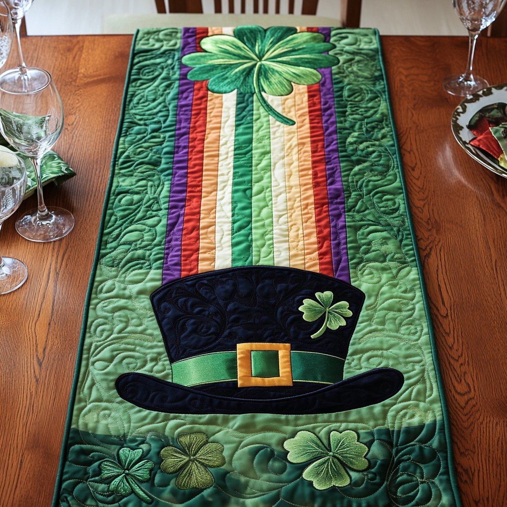 Rainbow Radiance Table Runner