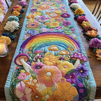 Rainbow Serenity Table Runner
