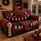 Red Dragon Monster Mouth Sofa Cover