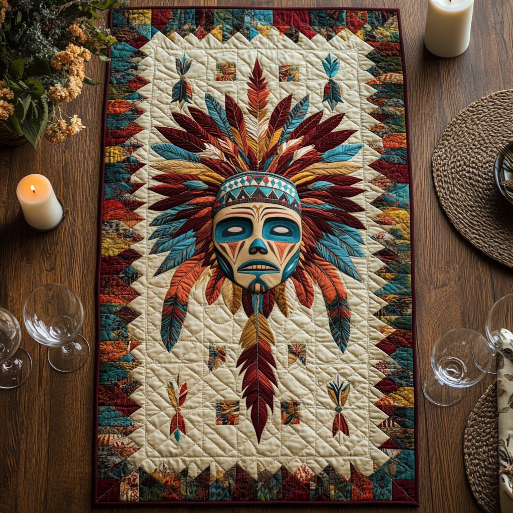 Red Earth Dreams Table Runner