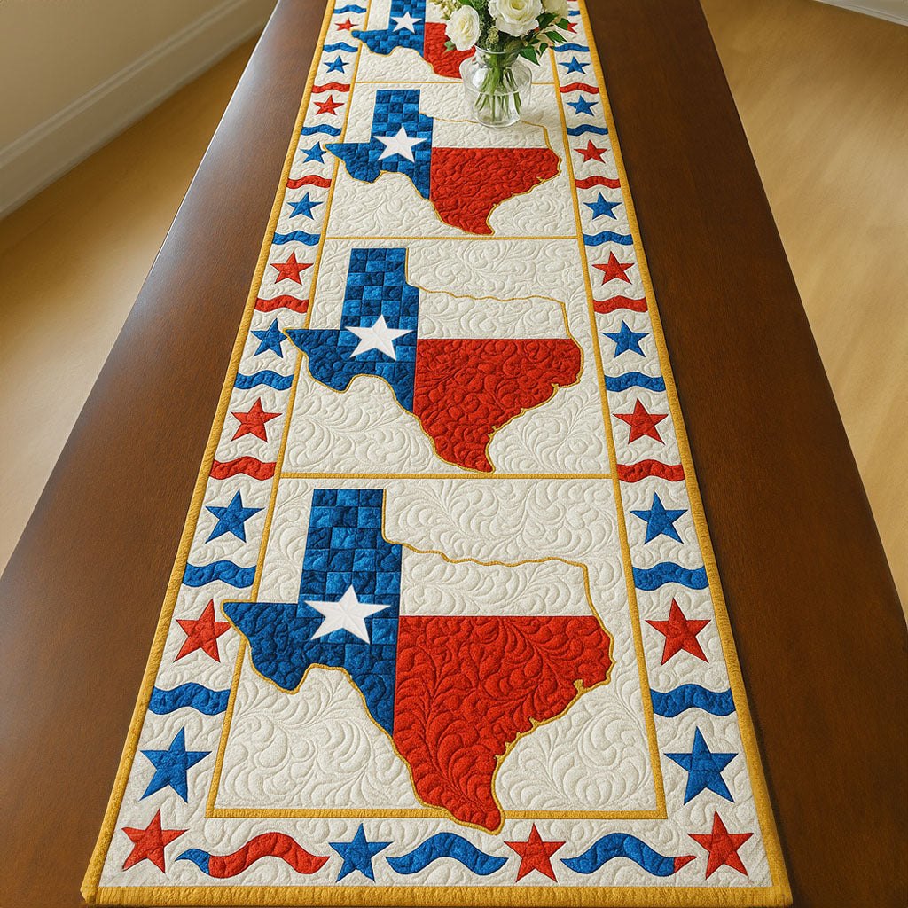 Red White Blue Table Runner