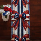 Red White Love Table Runner